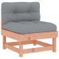 vidaXL Mittelsofa mit Kissen Massivholz Douglasie vidaXL Mittelsofa mit Kissen Massivholz Douglasie