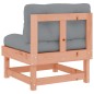 vidaXL Mittelsofa mit Kissen Massivholz Douglasie vidaXL Mittelsofa mit Kissen Massivholz Douglasie