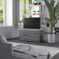 vidaXL TV-Schrank Hochglanz-Grau 80x34x36 cm Holzwerkstoff vidaXL TV-Schrank Hochglanz-Grau 80x34x36 cm Holzwerkstoff