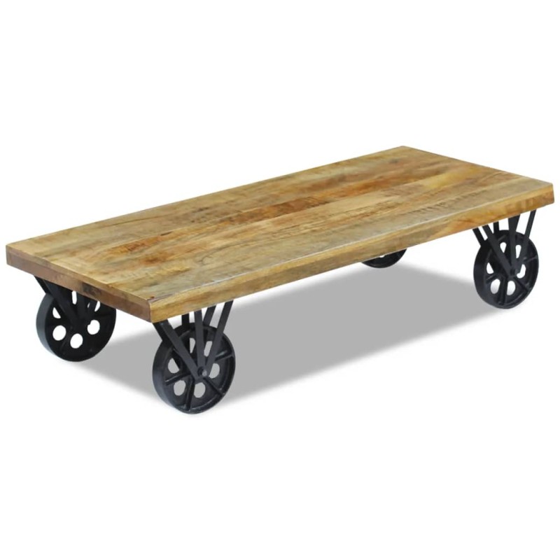 vidaXL Couchtisch Mangoholz 120x60x30 cm vidaXL Couchtisch Mangoholz 120x60x30 cm