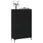vidaXL Highboard Schwarz 69,5x31x115 cm Holzwerkstoff vidaXL Highboard Schwarz 69,5x31x115 cm Holzwerkstoff