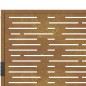 vidaXL Gartentor 105x180 cm Cortenstahl Quadratisches Design vidaXL Gartentor 105x180 cm Cortenstahl Quadratisches Design
