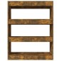 vidaXL Bücherregal/Raumteiler Räuchereiche 80x30x103 cm Holzwerkstoff vidaXL Bücherregal/Raumteiler Räuchereiche 80x30x103 cm Holzwerkstoff
