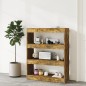 vidaXL Bücherregal/Raumteiler Räuchereiche 80x30x103 cm Holzwerkstoff vidaXL Bücherregal/Raumteiler Räuchereiche 80x30x103 cm Holzwerkstoff