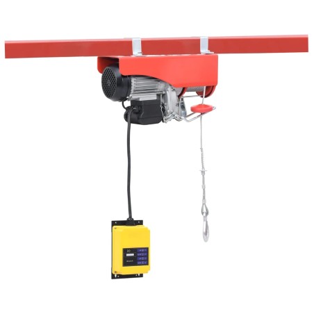 vidaXL Elektrischer Hebezug mit Funkfernbedienung 1300 W 500/999 kg