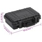 Flugkoffer Tragbar Schwarz 30x22x10 cm PP Flugkoffer Tragbar Schwarz 30x22x10 cm PP