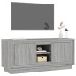 vidaXL TV-Schrank Grau Sonoma 102x35x45 cm Holzwerkstoff vidaXL TV-Schrank Grau Sonoma 102x35x45 cm Holzwerkstoff