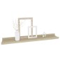 vidaXL Wandregale 2 Stk. Sonoma-Eiche 60x9x3 cm vidaXL Wandregale 2 Stk. Sonoma-Eiche 60x9x3 cm