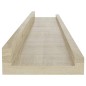 vidaXL Wandregale 2 Stk. Sonoma-Eiche 60x9x3 cm vidaXL Wandregale 2 Stk. Sonoma-Eiche 60x9x3 cm