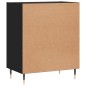 vidaXL Sideboard Schwarz 57x35x70 cm Holzwerkstoff vidaXL Sideboard Schwarz 57x35x70 cm Holzwerkstoff