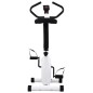 vidaXL Heimtrainer mit Gurtwiderstand Weiß vidaXL Heimtrainer mit Gurtwiderstand Weiß