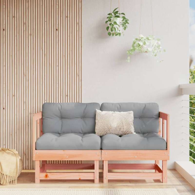 vidaXL Ecksofas mit Kissen 2 Stk. Massivholz Douglasie vidaXL Ecksofas mit Kissen 2 Stk. Massivholz Douglasie