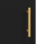 vidaXL Wandschrank Schwarz 69,5x34x90 cm Holzwerkstoff vidaXL Wandschrank Schwarz 69,5x34x90 cm Holzwerkstoff