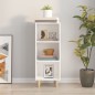 vidaXL Sideboard Weiß 34,5x32,5x90 cm Holzwerkstoff vidaXL Sideboard Weiß 34,5x32,5x90 cm Holzwerkstoff