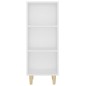 vidaXL Sideboard Weiß 34,5x32,5x90 cm Holzwerkstoff vidaXL Sideboard Weiß 34,5x32,5x90 cm Holzwerkstoff