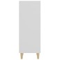 vidaXL Sideboard Weiß 34,5x32,5x90 cm Holzwerkstoff vidaXL Sideboard Weiß 34,5x32,5x90 cm Holzwerkstoff