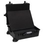 Flugkoffer mit Rollen Schwarz 63x50x23 cm PP Flugkoffer mit Rollen Schwarz 63x50x23 cm PP