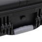 Flugkoffer mit Rollen Schwarz 63x50x23 cm PP Flugkoffer mit Rollen Schwarz 63x50x23 cm PP