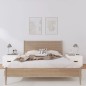 vidaXL Nachttische 2 Stk. Weiß 40x34x35 cm Massivholz Kiefer vidaXL Nachttische 2 Stk. Weiß 40x34x35 cm Massivholz Kiefer