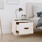 vidaXL Nachttische 2 Stk. Weiß 40x34x35 cm Massivholz Kiefer vidaXL Nachttische 2 Stk. Weiß 40x34x35 cm Massivholz Kiefer