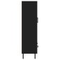 vidaXL Highboard Schwarz 69,5x31x115 cm Holzwerkstoff vidaXL Highboard Schwarz 69,5x31x115 cm Holzwerkstoff
