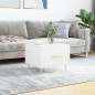 vidaXL Couchtisch Weiß 50x50x40 cm Holzwerkstoff vidaXL Couchtisch Weiß 50x50x40 cm Holzwerkstoff