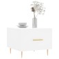 vidaXL Couchtisch Weiß 50x50x40 cm Holzwerkstoff vidaXL Couchtisch Weiß 50x50x40 cm Holzwerkstoff