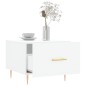 vidaXL Couchtisch Weiß 50x50x40 cm Holzwerkstoff vidaXL Couchtisch Weiß 50x50x40 cm Holzwerkstoff