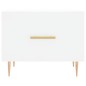 vidaXL Couchtisch Weiß 50x50x40 cm Holzwerkstoff vidaXL Couchtisch Weiß 50x50x40 cm Holzwerkstoff