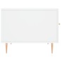 vidaXL Couchtisch Weiß 50x50x40 cm Holzwerkstoff vidaXL Couchtisch Weiß 50x50x40 cm Holzwerkstoff