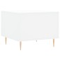 vidaXL Couchtisch Weiß 50x50x40 cm Holzwerkstoff vidaXL Couchtisch Weiß 50x50x40 cm Holzwerkstoff