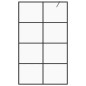 vidaXL Duschwand für Begehbare Dusche mit Klarem ESG Glas 90x195 cm vidaXL Duschwand für Begehbare Dusche mit Klarem ESG Glas 90x195 cm