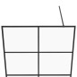 vidaXL Duschwand für Begehbare Dusche mit Klarem ESG Glas 90x195 cm vidaXL Duschwand für Begehbare Dusche mit Klarem ESG Glas 90x195 cm