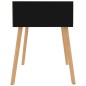 vidaXL Nachttisch Hochglanz-Schwarz 40x40x56 cm Holzwerkstoff vidaXL Nachttisch Hochglanz-Schwarz 40x40x56 cm Holzwerkstoff