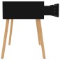 vidaXL Nachttisch Hochglanz-Schwarz 40x40x56 cm Holzwerkstoff vidaXL Nachttisch Hochglanz-Schwarz 40x40x56 cm Holzwerkstoff