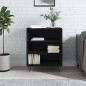 vidaXL Sideboard Schwarz 57x35x70 cm Holzwerkstoff vidaXL Sideboard Schwarz 57x35x70 cm Holzwerkstoff
