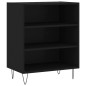 vidaXL Sideboard Schwarz 57x35x70 cm Holzwerkstoff vidaXL Sideboard Schwarz 57x35x70 cm Holzwerkstoff
