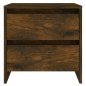 vidaXL Nachttisch Räuchereiche 45x34,5x44,5 cm Holzwerkstoff vidaXL Nachttisch Räuchereiche 45x34,5x44,5 cm Holzwerkstoff