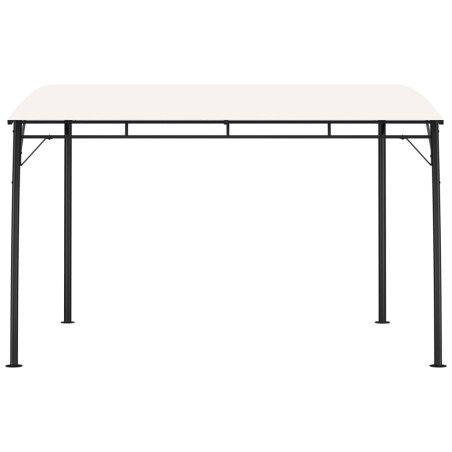 vidaXL Garten-Sonnenschutz 3x3x2,55 m Cremeweiß