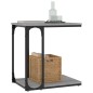 vidaXL Beistelltisch Grau Sonoma 50x35x52 cm Holzwerkstoff vidaXL Beistelltisch Grau Sonoma 50x35x52 cm Holzwerkstoff