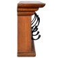 vidaXL Wandgarderobe 70x10x20 cm Teak Massivholz vidaXL Wandgarderobe 70x10x20 cm Teak Massivholz