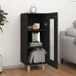vidaXL Sideboard Schwarz 34,5x34x90 cm Holzwerkstoff vidaXL Sideboard Schwarz 34,5x34x90 cm Holzwerkstoff