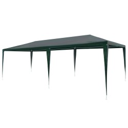 vidaXL Partyzelt 3x6 m PE Grün
