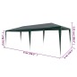 vidaXL Partyzelt 3x6 m PE Grün vidaXL Partyzelt 3x6 m PE Grün