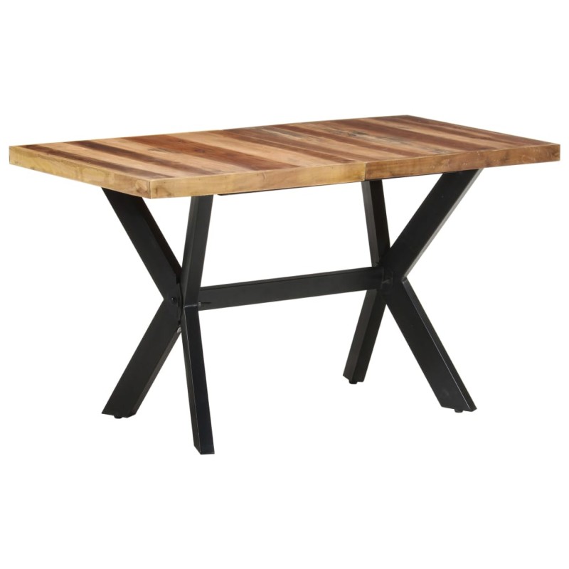 vidaXL Esstisch 140x70x75 cm Massivholz Honigfarben vidaXL Esstisch 140x70x75 cm Massivholz Honigfarben