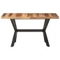 vidaXL Esstisch 140x70x75 cm Massivholz Honigfarben vidaXL Esstisch 140x70x75 cm Massivholz Honigfarben