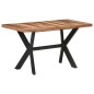 vidaXL Esstisch 140x70x75 cm Massivholz Honigfarben vidaXL Esstisch 140x70x75 cm Massivholz Honigfarben
