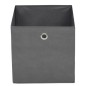 vidaXL Aufbewahrungsboxen 4 Stk. Vliesstoff 32x32x32 cm Grau vidaXL Aufbewahrungsboxen 4 Stk. Vliesstoff 32x32x32 cm Grau