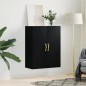 vidaXL Wandschrank Schwarz 69,5x34x90 cm vidaXL Wandschrank Schwarz 69,5x34x90 cm
