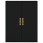 vidaXL Wandschrank Schwarz 69,5x34x90 cm vidaXL Wandschrank Schwarz 69,5x34x90 cm